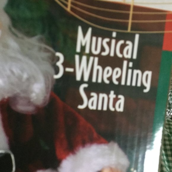Musical 3 Wheeling Santa plays 3 songs while he travels around on his tricycle - Picture 2 of 6